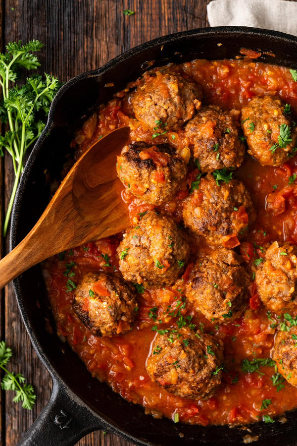 Meatballs in tomato sauce