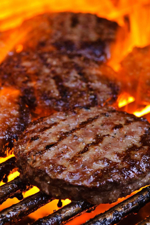 Grilled Lean Beef Burgers - 8oz each/6 pack